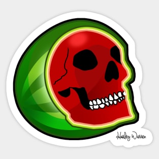 Three Watermelons Win! Sticker
